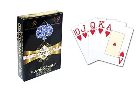 Star %100 Plastik Artex Poker Oyun Kağıdı