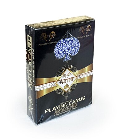 Star %100 Plastik Artex Poker Oyun Kağıdı