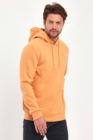 Rodi 3 İp Şardonlu Kapuşonlu Cepsiz Sweatshirt RD24KE054902