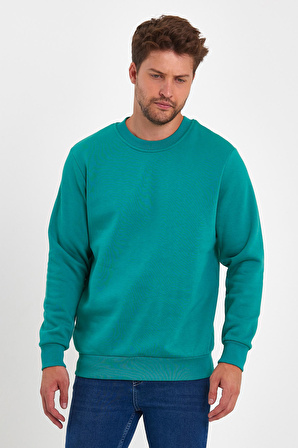 Rodi 3 İplik Şardonlu Bisiklet Yaka Sweatshirt RD24KE054903