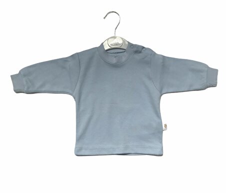 Mini Damla Sweatshirt Penye Mavi