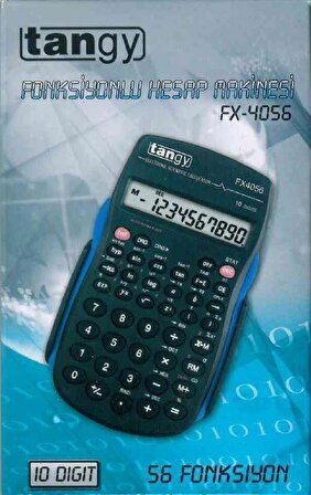 Tangy FX-4056 10 Digit Cep Tipi Fonksiyonlu Hesap Makinesi