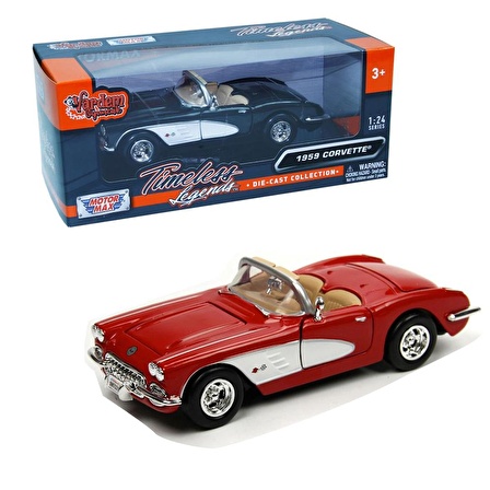 Corvette 1959 Model Araba 1:24