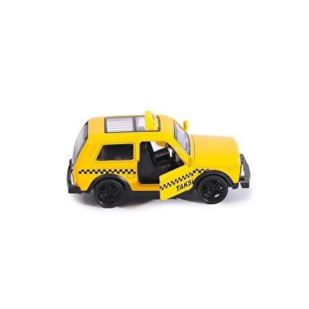 KM-36151C-1 Çek Bırak Metal Taxi 1:36 - Vardem