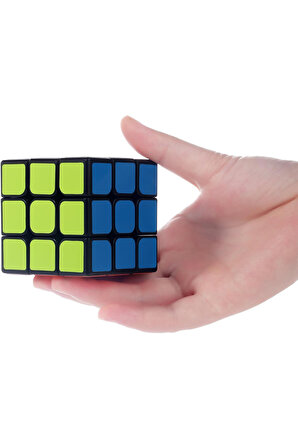 2 adet Speed Cupe Rubik Küp Zeka Küpü 3x3 Hız Küpü,Fidget Oyuncak Seyahat Zeka Oyunu Pastel Renk ve Klasik