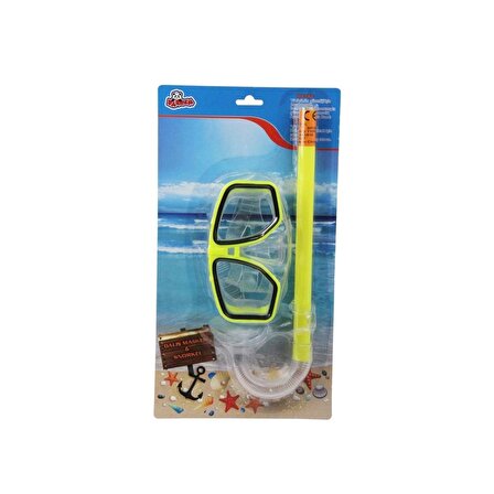SMG-M38S30 Kartela Yüzücü Maskesi Şnorkel Seti