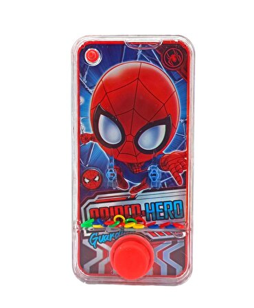 Örümcek Adam'la Eğlenceli Vakitler: Spiderman Figürlü Suda Halka Geçirme Oyunu! 14x7cm.