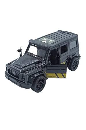 Metal Jeep Çek Bırak Özellikli Açılır Kapılı 11cm. Oyuncak Metal Jeep Turuncu