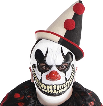 Freak Show Joker Maske 26x16 cm