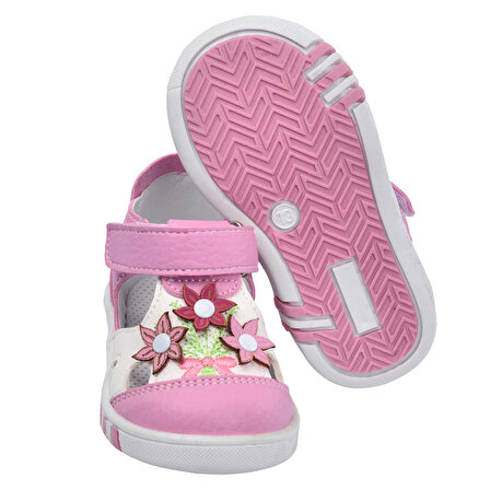 Kiko Şb 2211-16 Orto pedik Kız Çocuk İlk Adım Ayakkabı Sandalet