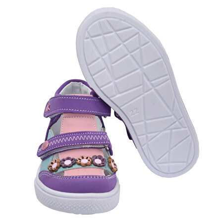 Kiko Şb 2223-28 Orto pedik Kız Çocuk Bebe Ayakkabı Sandalet