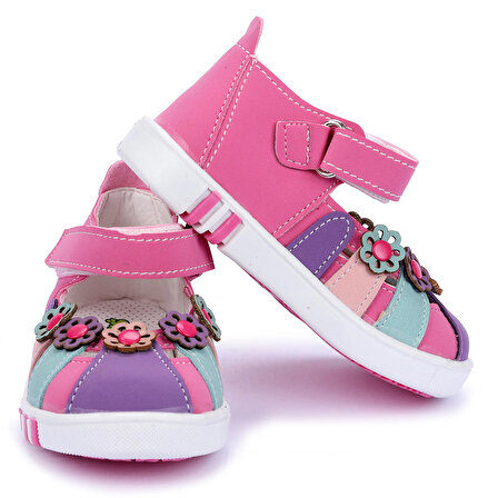 Kiko Şb 750-56 Orto pedik Kız Çocuk İlk Adım Ayakkabı Sandalet