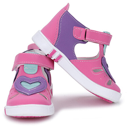 Kiko Şb 2608-13 Orto pedik Kız Çocuk İlk Adım Ayakkabı Sandalet