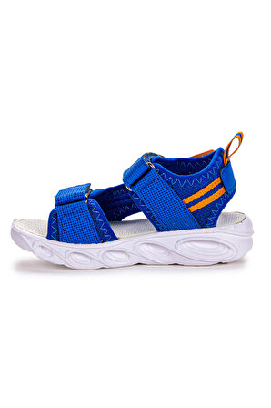 Kiko Kids 101 Işıklı Kız/Erkek Çocuk Cırtlı Sandalet Ayakkabı