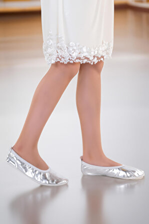 Kiko Kids Prom 7525  Kız Çocuk Pisi Pisi Balo Dans Gösteri Ayakkabısı