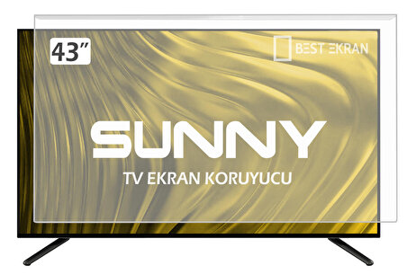 SUNNY SN43DAL540 TV EKRAN KORUYUCU - Sunny 43" inç Ekran Koruyucu