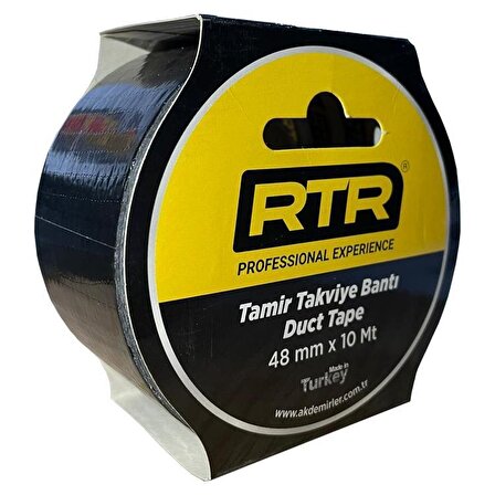 RTR Tamir Takviye Bandı Siyah 48x10 Metre RCN192 