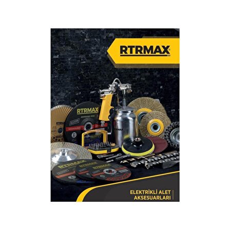 Rtrmax RDS11540 Cırtlı Zımpara 115 mm 40 Kum
