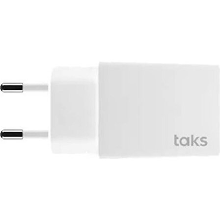Taks 5TS01MB-D Micro USB Hızlı Şarj Aleti Beyaz