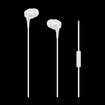 Ttec Pop Mikrofonlu Kulakiçi Kulaklık 3.5mm Beyaz