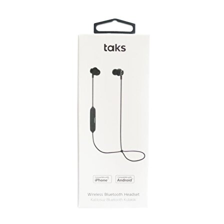 Ttec Taks Mıknatıslı Kablosuz Bluetooth Kulaklık(5BK02S) Siyah
