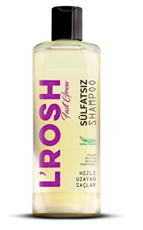 L'Rosh Hızlı Uzayan Saçlar İçin Sülfatsız Şampuan 400 ml