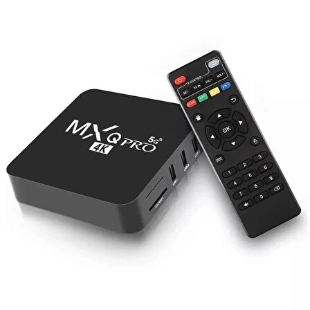 MXQPro 1+8GB Android 11.1 Akıllı Tv Kutusu 4K Medya Oynatıcı MXQpro RK3229 64GB Android 10.1 akıllı TV kutusu 4K medya oynatıcı