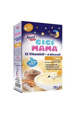 Kent Boringer Cici Mama Tahıl Prebiyotik Kaşık Maması 200 gr
