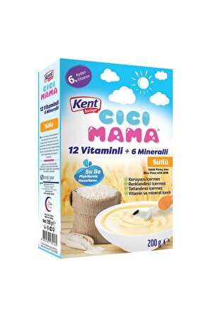 Kent Boringer Cici Mama Süt Prebiyotik Kaşık Maması 200 gr