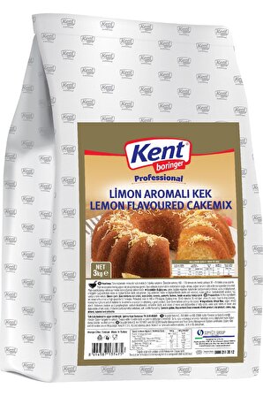 KB Professional Limon Aromalı Kek 3 Kg