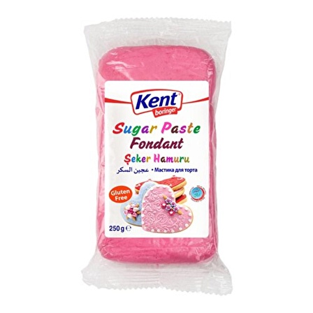 Şeker Hamuru Pembe 250G