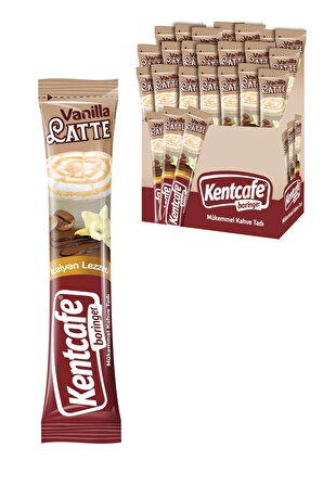 Kentcafe Vanilla Latte 16 gr 20'li Hazır Kahve