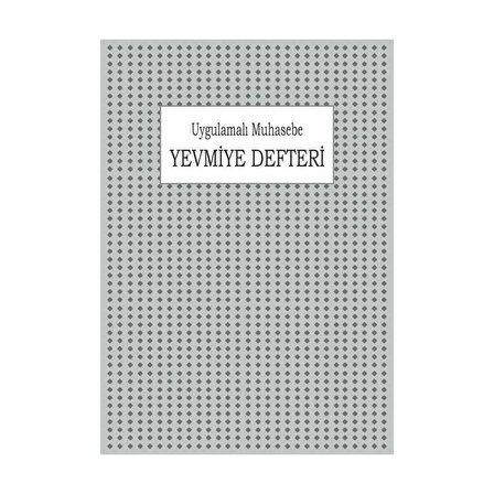 Dilman Yevmiye Defteri Uygulamalı Karton Kapak 