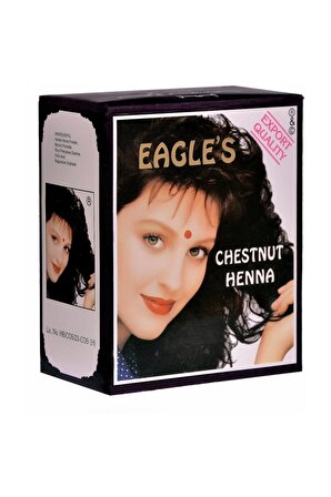 Eagle's Hint Kınası Kestane Renk (Chestnut Henna) 6'Lı Paket 3 Adet