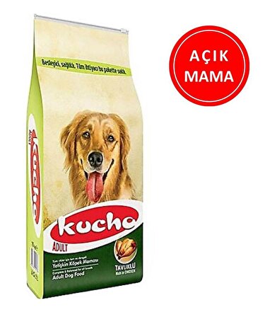 Kucho Adult Dog Tavuklu Yetişkin Köpek Maması 1 Kg AÇIK