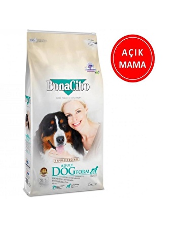 Bonacibo Adult Dog Form Yetişkin Köpek Maması 1 Kg AÇIK