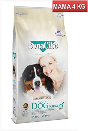 Bonacibo Adult Dog Form Yetişkin Köpek Maması 4 Kg