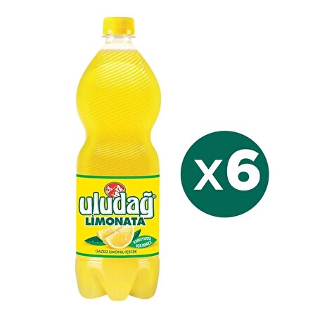 Uludağ Limon Aromalı Meyve Suyu 1 lt 6'lı