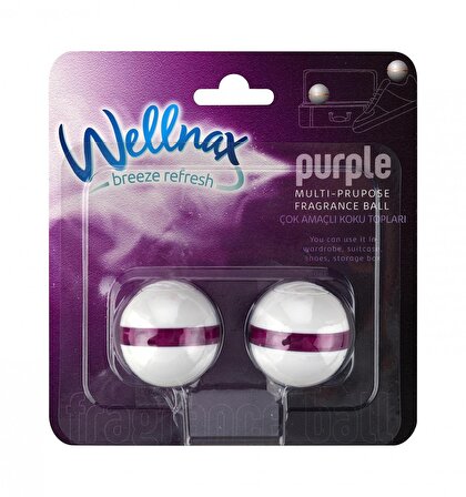 Wellnax Çok Amaçlı Koku Topları Purple