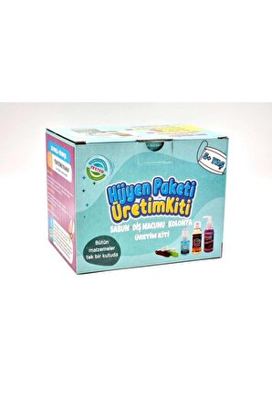 Kids Box Bilim Seti Hijyen Paketi Üretim Kiti