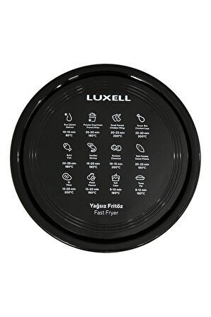 Luxell Fc5937 5.5 lt Yağsız Airfryer Siyah