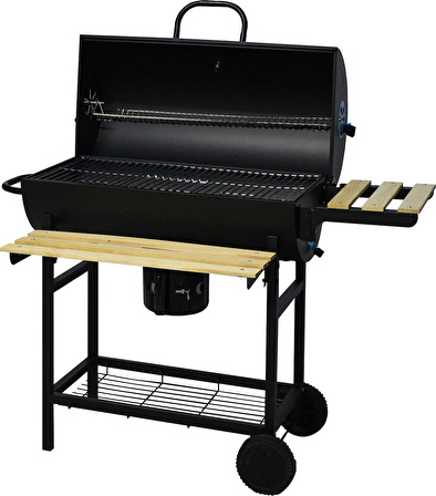 KB-737D(MK+TH+KÜL)KAPAKLI KATI YAKIT BBQ LUXELL