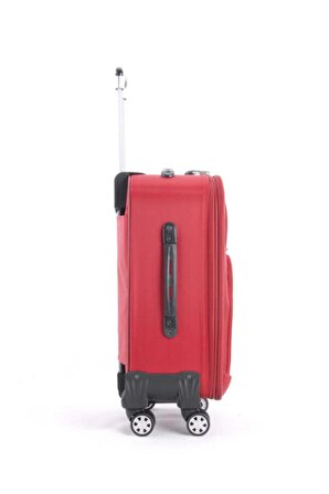 Kırmızı Unisex Kabin Boy Valiz Ccs089Kabınkırmızı