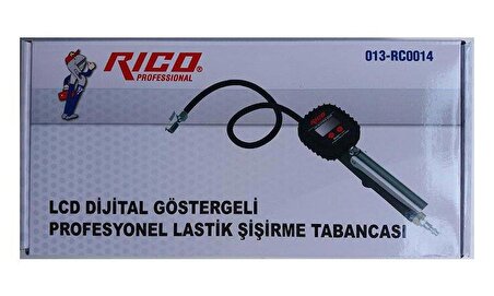 Rico RC0014 Lcd Dijital Profesyonel Lastik Şişirme Tabancası 10B