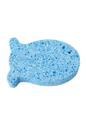 Doğal Selülozik Banyo Süngeri Mavi 915