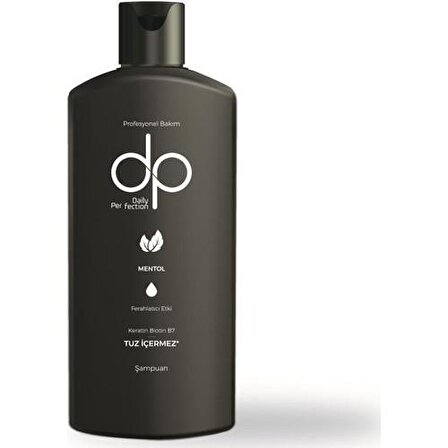 DP Tüm Saçlar İçin Ferahlatıcı Tuzsuz Mentollü Şampuan 250 ml