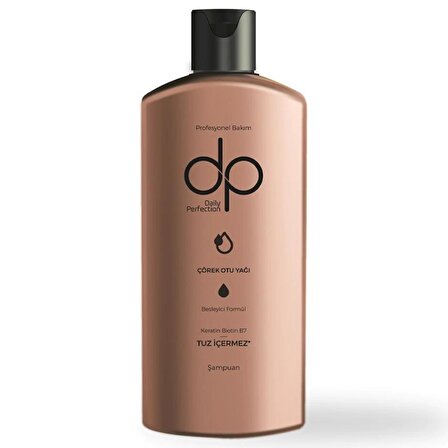 DP Tüm Saçlar İçin Besleyici Tuzsuz Çörekotu Yağlı Şampuan 250 ml