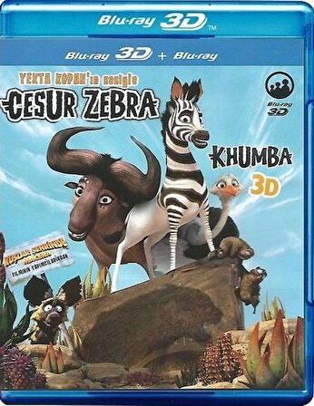 Cesur Zebra - Khumba 3D Blu-Ray