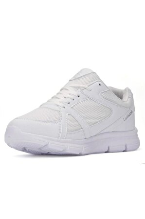 Lıttoon 251-24 Anorak Fashıon Sneaker Kadın Ayakkabı Beyaz-Gümüş 36-39