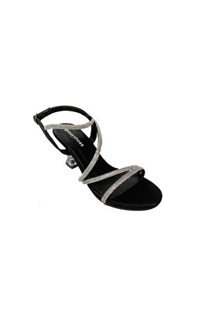 Erbay Shoes 093-24 Saten Trend Fashıon Kadın Sandalet